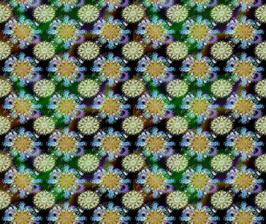 Renkli Bahar Temalı Kusursuz Arkaplan. Çiçeksiz desenli arka plan, yaz çiçekleri. Düz Çiçek Elementleri Tasarımı. Tarafsız ve yeşil renkte çiçekler.