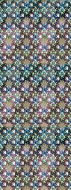 Güzel kumaş deseni. Güzel suluboya yaz çiçekleri deseni..