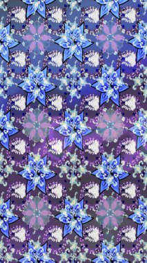 Raster illüstrasyonu. Eski model. Dekorasyon ve tasarım için güzel bir desen. Çiçeğin suluboya çizimlerinin mükemmel deseni. Moda baskısı. Suluboya çizim deseni.