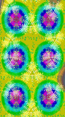 Karalama çiçekleri çizim kalıbı. Sanat, çiçeklere ilham verir ve arka plan bırakır. Yeşil el çizimi desen. Raster deseni.