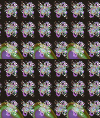 Düz Çiçek Elementleri Tasarımı. Çiçek desenli eskiz, yaz çiçekleri. Renkli Bahar Teması eskiz kalıbı. Gri renkli çiçekler.