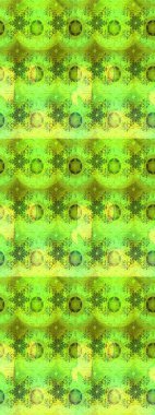 Modaya uygun kumaş deseni. Renkli Yaz Temalı eskiz kalıbı. Sevimli çiçek raster deseni. Düz Çiçek Elementleri Tasarımı.