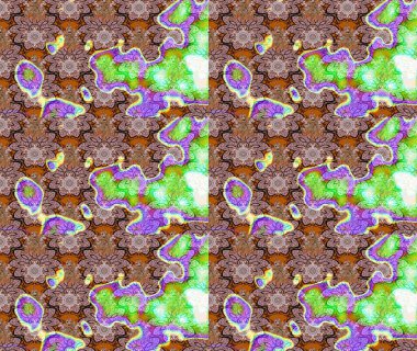 Çiçek desenli raster, nötr çizgi grafik desenli soyut raster arkaplan. Modern stil dokusu.