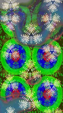 Sevgililer günü ve tebrik kartı konsepti için şık bir davetiye. Üst manzara, yumuşak yeşil renk tarzı. Manzaralı çiçek deseni. Çiçek kompozisyonu, el boyası, hassas şablon..