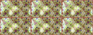 Raster deseni. Organik elementler. Suluboya etkisi. Botanik kusursuz desen.