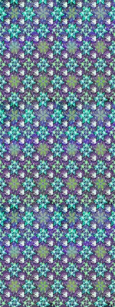 Bahar çiçekleri dallı desen, mor renkler ve çiçek silueti. Raster deseni.