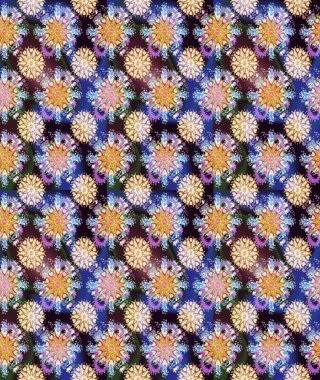 Nazik, sevimli çiçek arkaplanı. Tarafsız renklerde çiçekler. Raster çiçek desenli ve çiçekli..