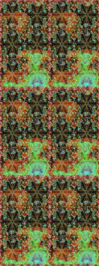 Kahverengi renklerde altın element. Barok tarzında altın çiçekli süs. Doku arka planında altın duvar kâğıdı. Damask kusursuz yinelenen arkaplan.