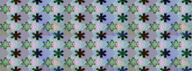 Sketch Floral Pattern in Raster illustration. Fancy fabric pattern. Colour Spring Theme sketch pattern Background. Flat Flower Elements Design.