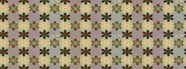 Gri renkli çiçekler. Hediye ambalaj kağıdı, tebrik kartları, posterler ve pankart tasarımı. Raster düz çiçek çizim deseni.