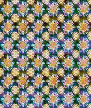 Modern gelişim mavi ve nötr raster arka plan duvar kağıdı çizimi, klasik çizgi çizgisi, desenli desenli çiçekler, çiçekli süsler. Çiçekli el, pürüzsüz desen..