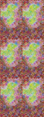 Raster çiçek izi. Raster Yumuşak kumaş deseni. Çiçeksel nötr ve pembe pürüzsüz desen. Klasik taslak çizimi.