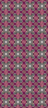 Çiçek desenli altın metal. Kusursuz altın desen. Raster altın çiçek süsü brokar kumaş ve cam desenli. Altın elementli mor, gri ve bej renkler.