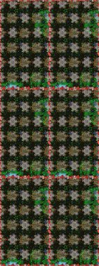 Motley illüstrasyonu. Çiçekli yaz çiçekleri. Moda baskıları için zarif bir şablon. Kusursuz. Küçük renkli çiçekler. Küçük çiçekte şirin desenler.