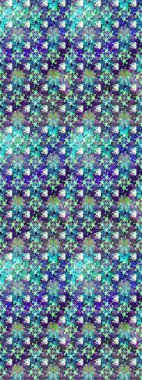 Çiçeksel fantezi tasarımı ve parlak bir arka plan çizimi. Düz Çiçek Elementleri Tasarımı. Renkli Bahar Teması çizim şablonu.