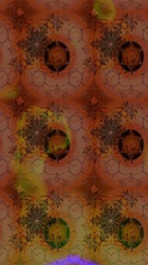 Çiçekli çiçek deseni, suluboya. Süslü kumaş deseni. Raster deseni.