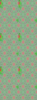 Tarafsız renklerde çiçekler. Raster illüstrasyonu. Tropikal çizim çiçek deseni.