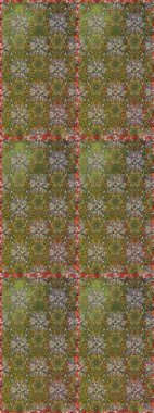 Küçük çiçekte güzel bir desen. Küçük renkli çiçekler. Motley illüstrasyonu. Moda baskıları için zarif bir şablon. Çiçekli bahar çiçekleri.