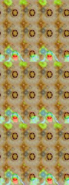 Raster illüstrasyonu. Tropik çiçek desenleri. Renkli çiçekler.