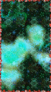 Mavi renkli çiçekler. Nazik, sevimli çiçek arkaplanı. Raster çiçek desenli ve çiçekli..