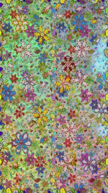 Büyük bir çiçek boyası seti. Kartlar, davetiyeler, tarih kartları ve daha fazlası için kullanılabilir. Tatlı suluboya desenli dikişsiz çiçek deseni.