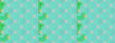 Çiçek desenli çizim. Raster illüstrasyonu. Asya tekstil tarzında. Güzel kumaş deseni. Renkli Bahar Teması eskiz kalıbı. Düz Çiçek Elementleri Tasarımı.