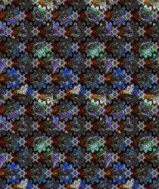 Raster deseni. Küçük çiçekte güzel bir çiçek deseni var. Çiçekli çiçek deseni, suluboya..