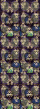 Raster illüstrasyonundaki çiçek desenli çizim. Gri renkli çiçekler. Düz Çiçek Elementleri Tasarımı. Renkli Bahar Teması çizim şablonu.