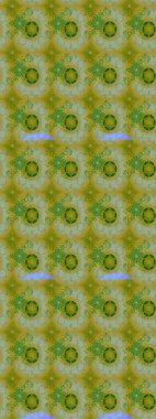 Çiçeksel fantezi tasarımı ve parlak bir arka plan çizimi. Renkli Bahar Teması eskiz kalıbı. Düz Çiçek Elementleri Tasarımı.