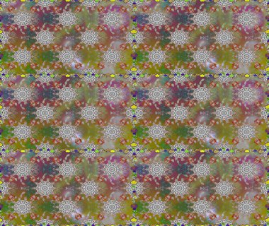 Yatak çarşafları, ceket, paket tasarımı, kumaş ve moda kavramları için tekstil baskısı. Kusursuz etnik tasarım. Çiçekleri, deniz kabukları, mandalaları ve suluboya efektleri olan deniz altyapısı.