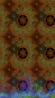 Soyut etnik raster çizim kalıbı. Kabile sanatı boho baskısı, klasik çiçek arkaplanı. Arkaplan dokusu, duvar kağıdı, çiçek teması.