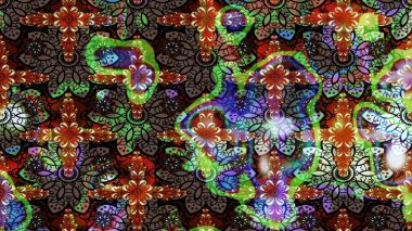 Etnik Mandala süsleme. Hint çiçek desenli madalyon desen. Kullanılabilir Tekstil, tebrik kartı, boyama kitabı, telefon durumda yazdırma için. Raster kına dövme stil.