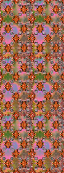 Yumuşak, bahar çiçekli arka plan. Çiçekli karalama şeklinde Raster çiçek deseni. Kahverengi ve turuncu renkte çiçekler.