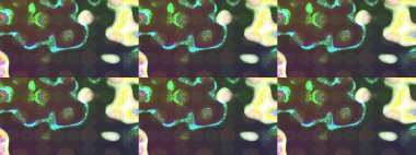 Klasik çiçek desenli. Paketleme, tekstil, duvar kâğıdı için çiçek eskizi. Yumuşak fayans. Raster 'ın taze dokusu. Yumuşak pamuk tasarımı.