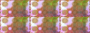 Tekrar eden çiçek arkaplanı, zarif nötr ve kahverengi çiçek duvar kağıdı. Tarafsız ve kahverengi renklerde çiçek desenleri, el yapımı papatyalar, papatyalar..