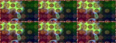 Çiçekler suluboya seamless modeli. Raster şık kumaş deseni.