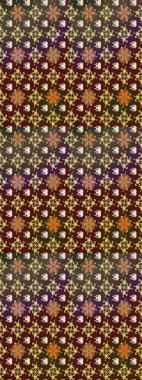 Vadinin çiçekleri kahverengi renklerde. Suluboya, elle çizilmiş. Eskiz arkaplan modeli. Raster - stok.