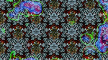 Renkli Bahar Teması eskiz kalıbı. Mavi renkli çiçekler. Güzel çiçek deseni. Düz Çiçek Elementleri Tasarımı.