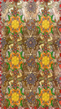 Raster illüstrasyonu. Suluboya çiçek buketi. Çiçek arkaplan. Kahverengi renklerde. Doğum günü kartı ya da düğün davetiyesi. Çiçekli tebrik kartı.