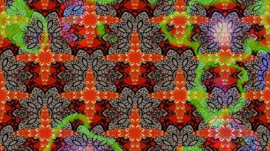 Organik elementler. Botanik çizim kalıbı. Raster deseni. Suluboya etkisi.