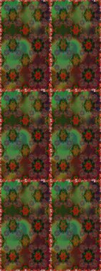 Sorun -suz. Raster illüstrasyon. Küçük çiçek sevimli Çiçek desen.