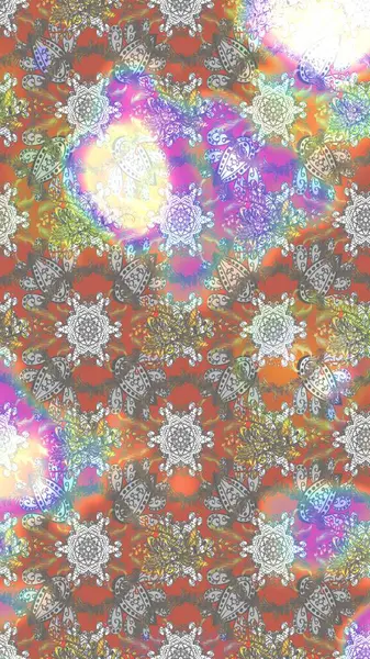 Düz Çiçek Elementleri Tasarım Raster illüstrasyonu. Gri ve nötr renkte çiçekler. Renkli Bahar Teması çizim şablonu. Çiçekli çiçek deseni, suluboya..