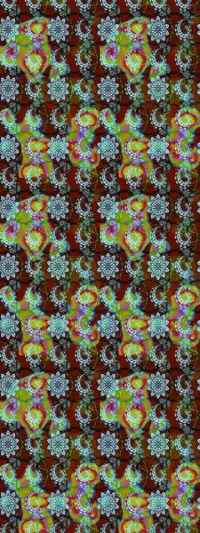 Güzel kumaş deseni. Küçük bir çiçekte eskiz deseni. Raster illüstrasyonu. Güzel çiçek arkaplanı..