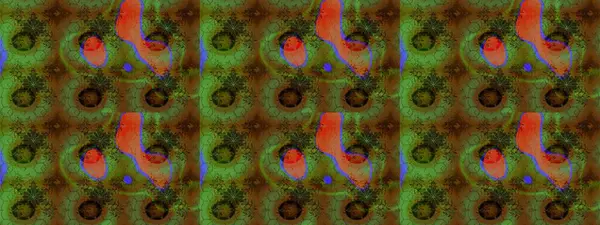 Raster illüstrasyonundaki çiçek desenli çizim. Renkli çiçekler.