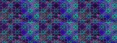 Çiçek desenli eskiz, yaz çiçekleri. Düz Çiçek Elementleri Tasarımı. Mavi renkli çiçekler. Renkli Bahar Teması çizim şablonu.