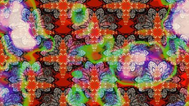 Düz Çiçek Elementleri Tasarımı. Renkli Bahar Teması eskiz kalıbı. Çiçek desenli eskiz, yaz çiçekleri. Bej renkte çiçekler.