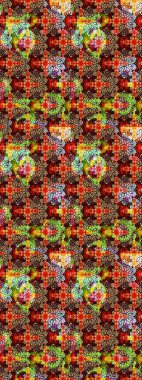 Nazik romantik baskı. Tatil havası. Raster güzel bir çiçek deseni çizmiş. Bahar mevsimi.