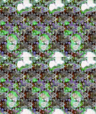 Raster suluboya çiçek deseni, narin çiçekler, gri çiçekler, tebrik kartı şablonu. Raster Güzel kumaş deseni.