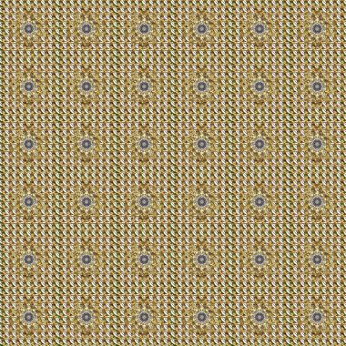 Çizgi sanatı tasarım şablonu için kusursuz sınır. Davetiyeler, kartlar, web sayfası için Raster illüstrasyon. Tarafsız, kahverengi, bej renklerde altın element. Doğu tarzı element. Altın çizgili çiçek dekoru.