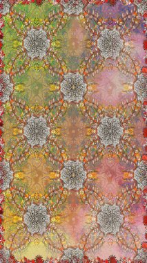 Zarif, parlak ve pürüzsüz bej ve kahverengi çiçek desenli tasarım. Sabıka baskıları, bebek kıyafetleri, duvar kâğıtları, paket kutuları vb..